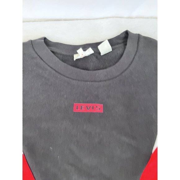 Levis Florence Crew Sweatshirt Womens Large Waist Tie - Picture 5 of 11